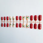Nail Art Set Holiday Floral Designs Easy Application