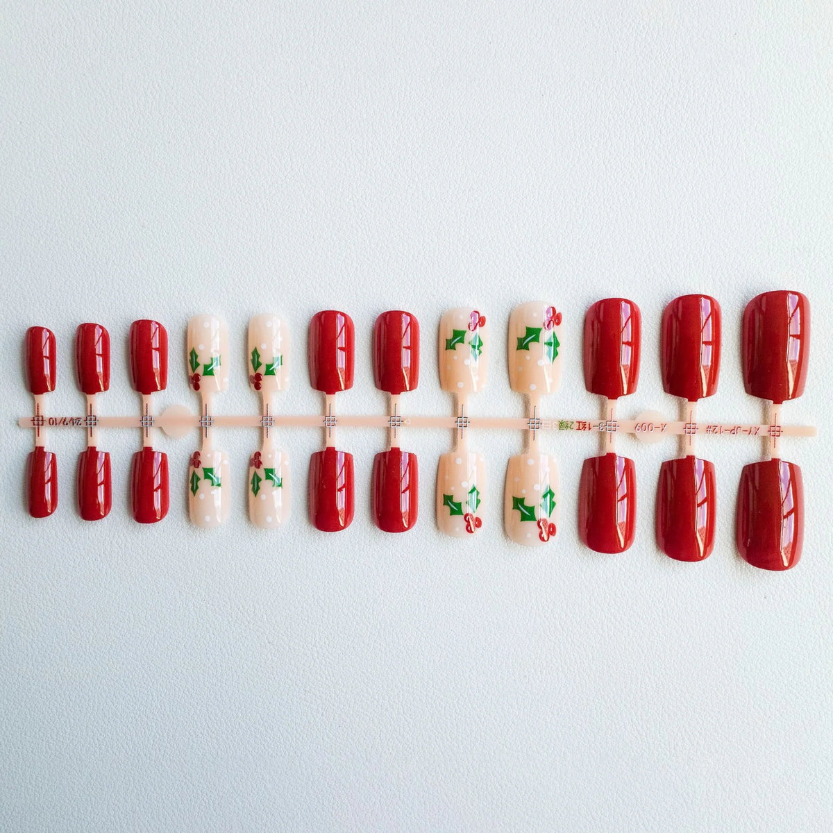 Nail Art Set Holiday Floral Designs Easy Application