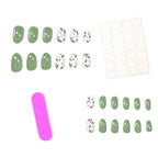 Nail Art Set Intricate Floral Designs Brushes & Stencils