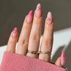 Nail Art Set Intricate Floral Designs Long-Lasting Finish