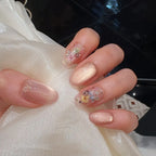 Nail Art Set Intricate Floral Eco-Friendly & Long-Lasting