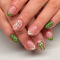 Nail Art Set Intricate Patterns & Glossy Finish