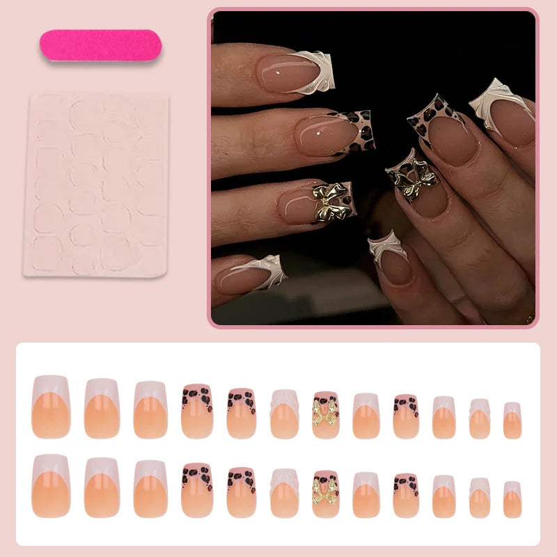 Nail Art Set Long-Lasting Adhesive & Tools