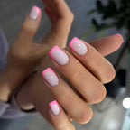 Nail Art Set Long-Lasting French Tip & Modern Accents