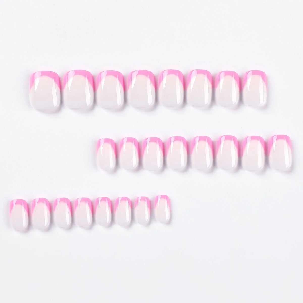Nail Art Set Long-Lasting French Tip & Modern Accents