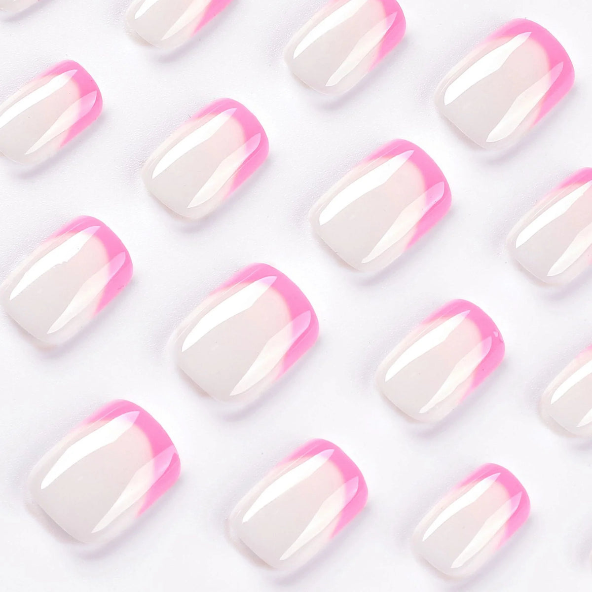 Nail Art Set Long-Lasting French Tip & Modern Accents