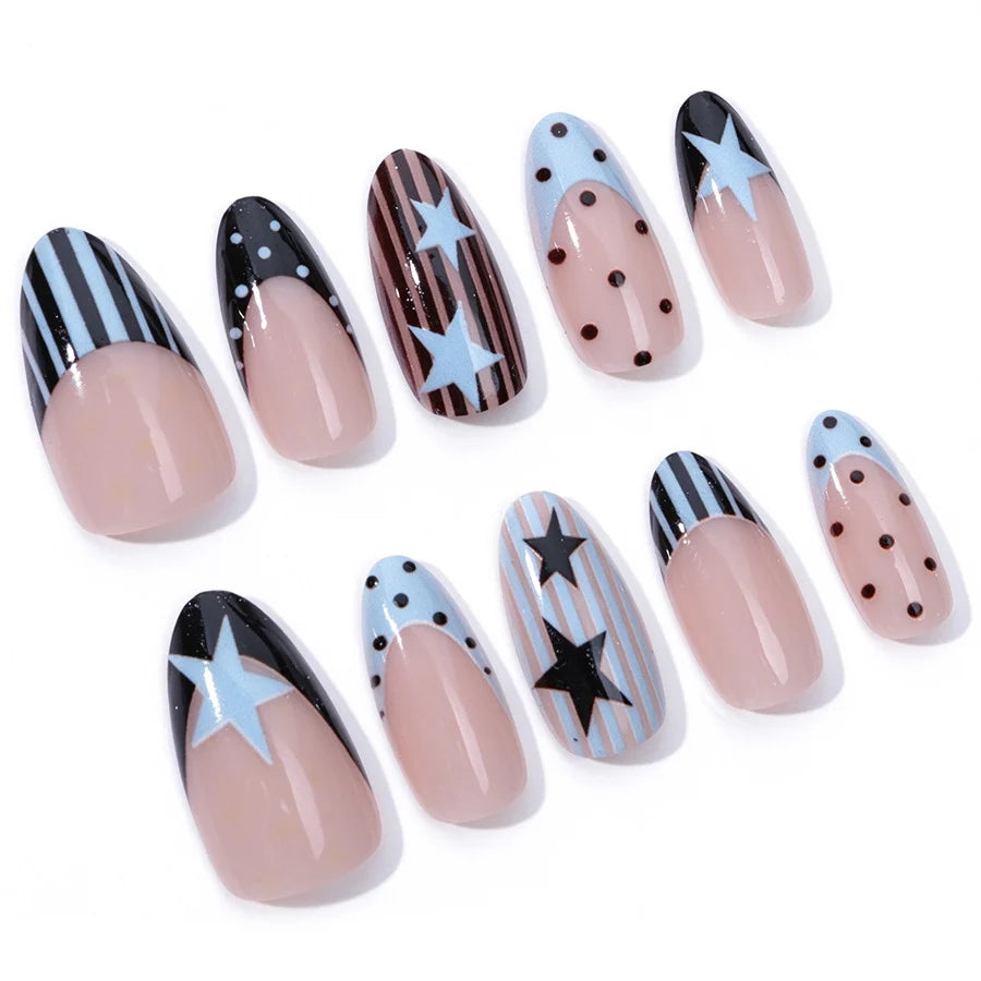 Nail Art Set Long-Lasting Gloss Easy Application & Non-Toxic