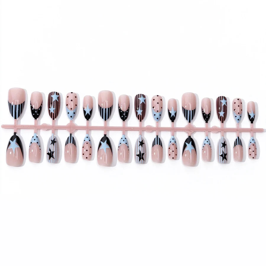 Nail Art Set Long-Lasting Gloss Easy Application & Non-Toxic
