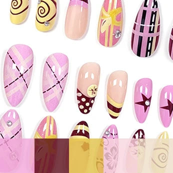 Nail Art Set Non-Toxic Decorative Gemstones & Tools