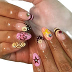 Nail Art Set Non-Toxic Decorative Gemstones & Tools