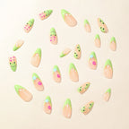 Nail Art Set Playful Faces & Florals