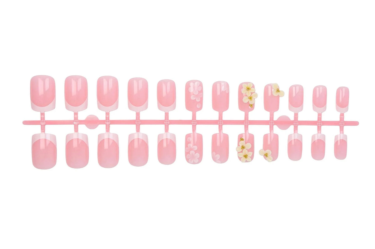 Nail Art Set Press-On Easy Apply & Long-Lasting
