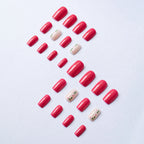 Nail Art Set Quick-Drying Polishes & Floral Stickers