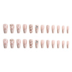 Nail Art Set Ready-to-Apply Rhinestones & Bows