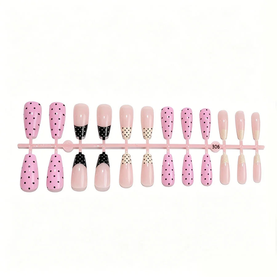 Nail Art Set Reusable Easy-Apply Skin-Friendly