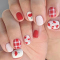 Nail Art Set Seasonal Floral Clear Nude Jelly