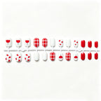 Nail Art Set Seasonal Floral Clear Nude Jelly