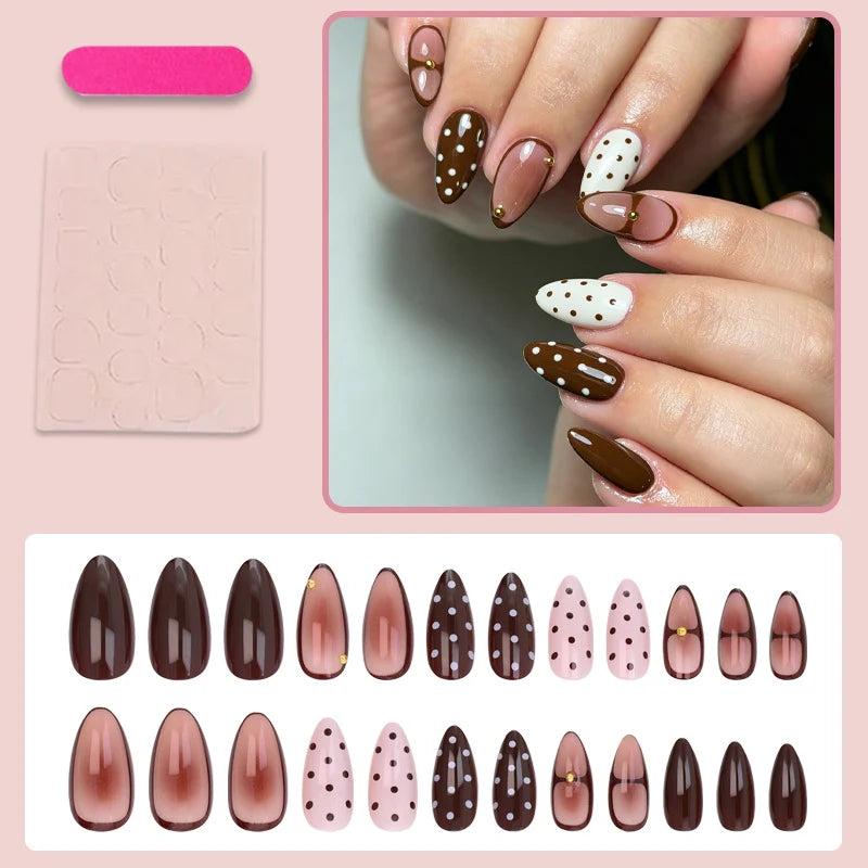 Nail Art Set Self-Adhesive Elegant Designs