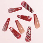 Nail Art Set Self-Adhesive Festive Glitter
