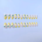 Nail Art Set Self-Adhesive Lemon & Floral Designs
