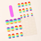 Nail Art Set Stratified Rainbow Long-Lasting Gloss