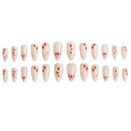 Nail Art Set Strawberry & Bow Easy Application