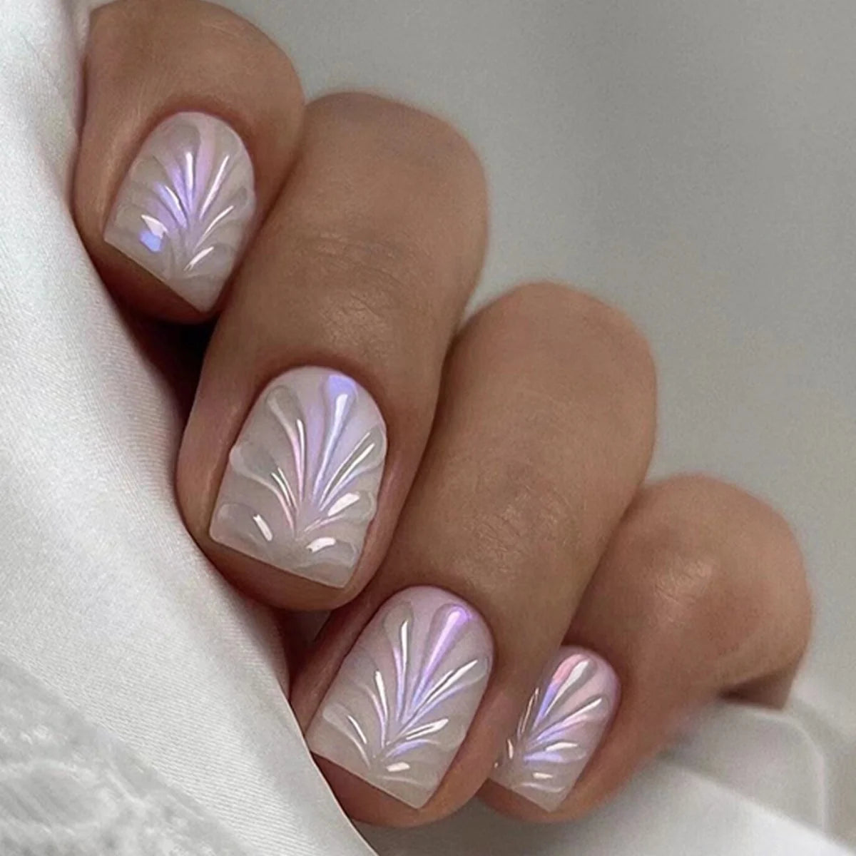 Nail Art Set Textured Intricate Pattern Non-Toxic