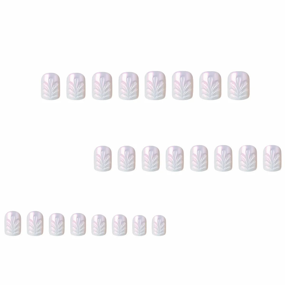 Nail Art Set Textured Intricate Pattern Non-Toxic