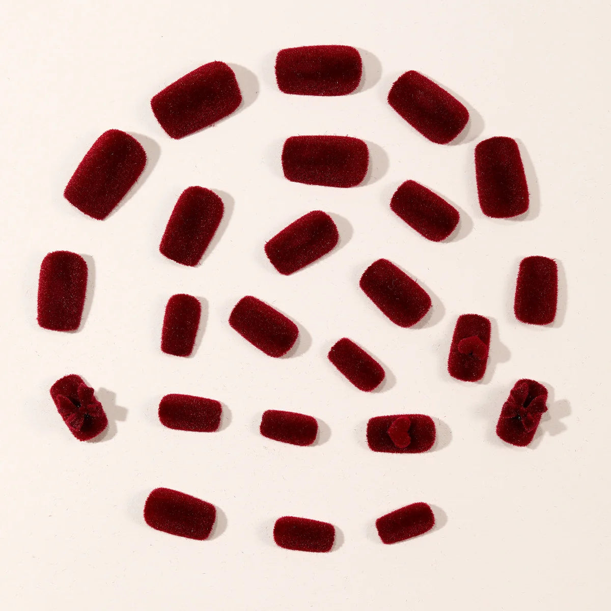 Nail Art Set Velvet Heart & Butterfly Easy Application