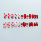 Nail Art Set Vivid Floral Stickers & Tools