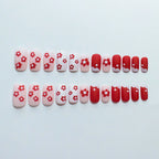 Nail Art Set Vivid Floral Stickers & Tools