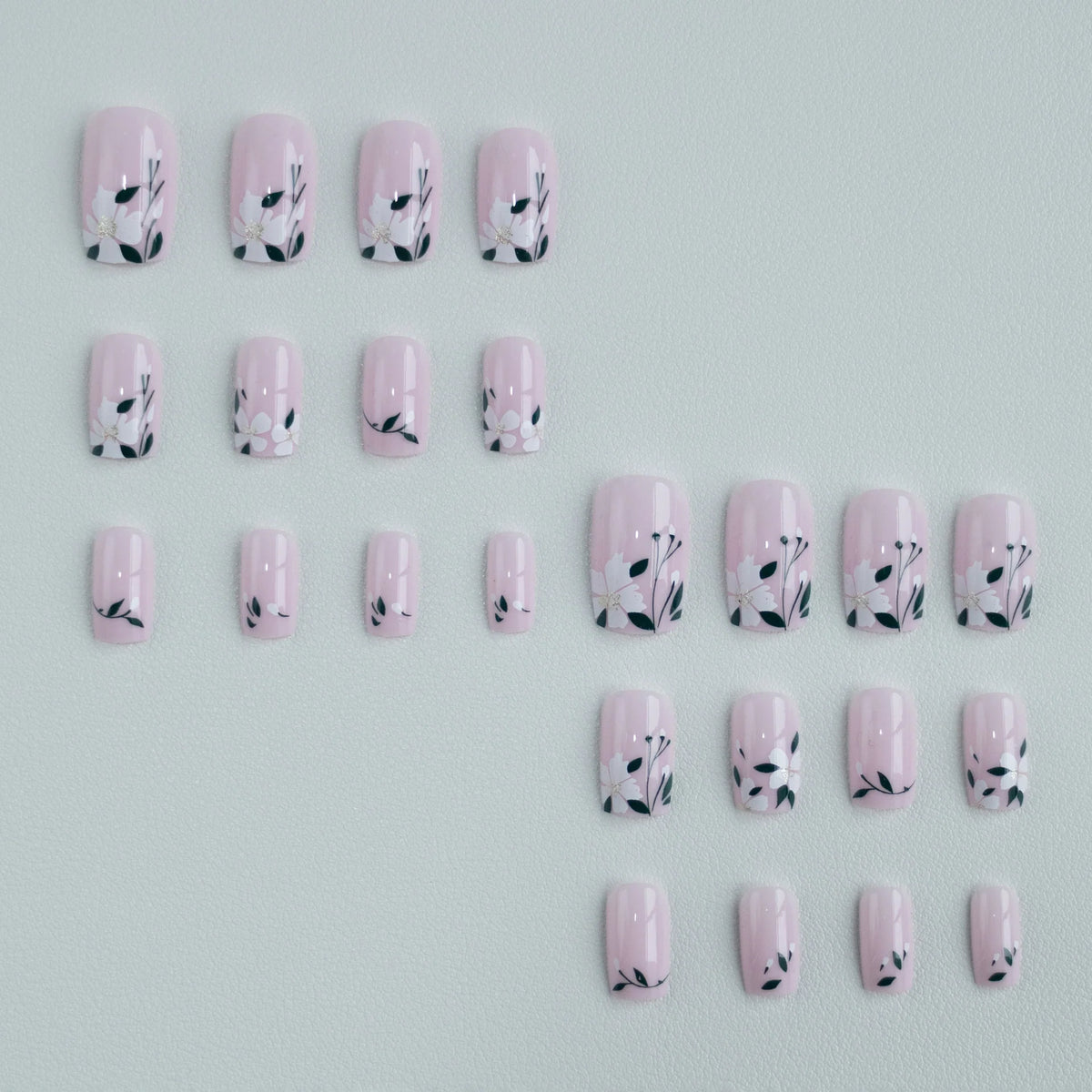 Nail Art Stickers Delicate Floral Long-Lasting & Easy Application