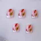 Nail Art Stickers Floral Glossy Self-Adhesive