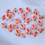 Nail Art Stickers Floral Glossy Self-Adhesive