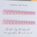 Nail Art Stickers Floral Self-Adhesive Long-Lasting