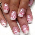 Nail Art Stickers Floral Self-Adhesive Long-Lasting