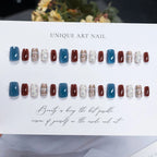 Nail Art Stickers Intricate Floral Long-Lasting & Easy Application