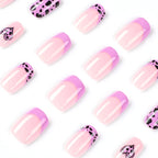 Nail Art Stickers Self-Adhesive Hearts & Leopard Print