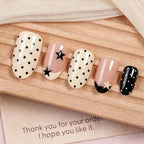 Nail Art Stickers Set Peel-And-Stick Stars & Dots