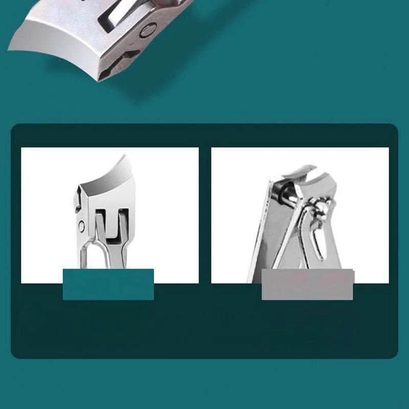 Nail Clipper For Thick Nails Stainless Steel Ergonomic Handle