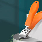 Nail Clipper Stainless Steel Splinter Guard & Wide Handle