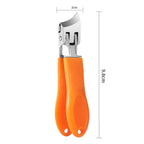 Nail Clipper Stainless Steel Splinter Guard & Wide Handle