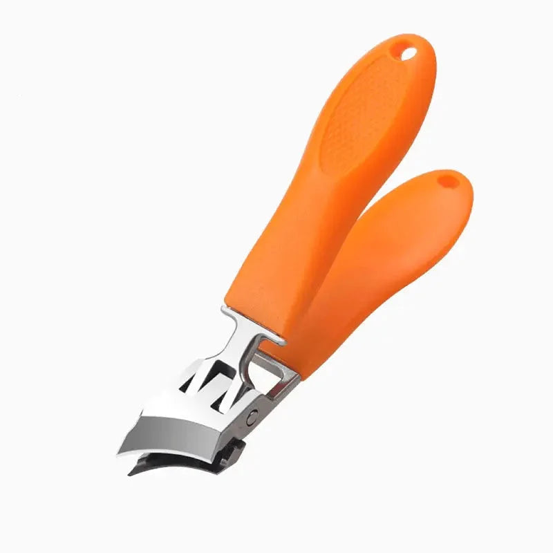 Nail Clipper Stainless Steel Splinter Guard & Wide Handle