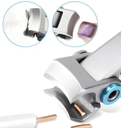 Nail Clipper Thick & Ingrown Curved Edge Ergonomic Grip