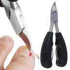 Nail Clippers Carbon Steel Ergonomic Non-Slip Set of 2
