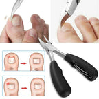Nail Clippers Carbon Steel Ergonomic Non-Slip Set of 2
