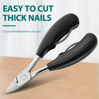 Nail Clippers Carbon Steel Non-Slip Set of 2