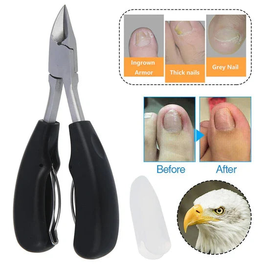 Nail Clippers Carbon Steel Non-Slip Set of 2