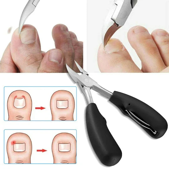 Nail Clippers Carbon Steel Non-Slip Set of 2