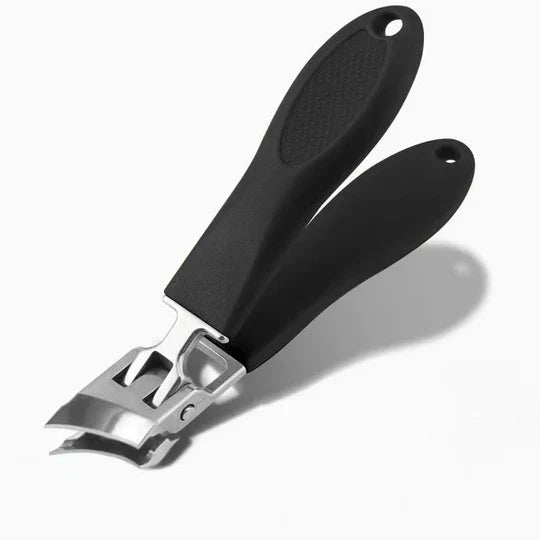 Nail Clippers Extra-Wide Jaw Stainless Steel Non-Slip Grip